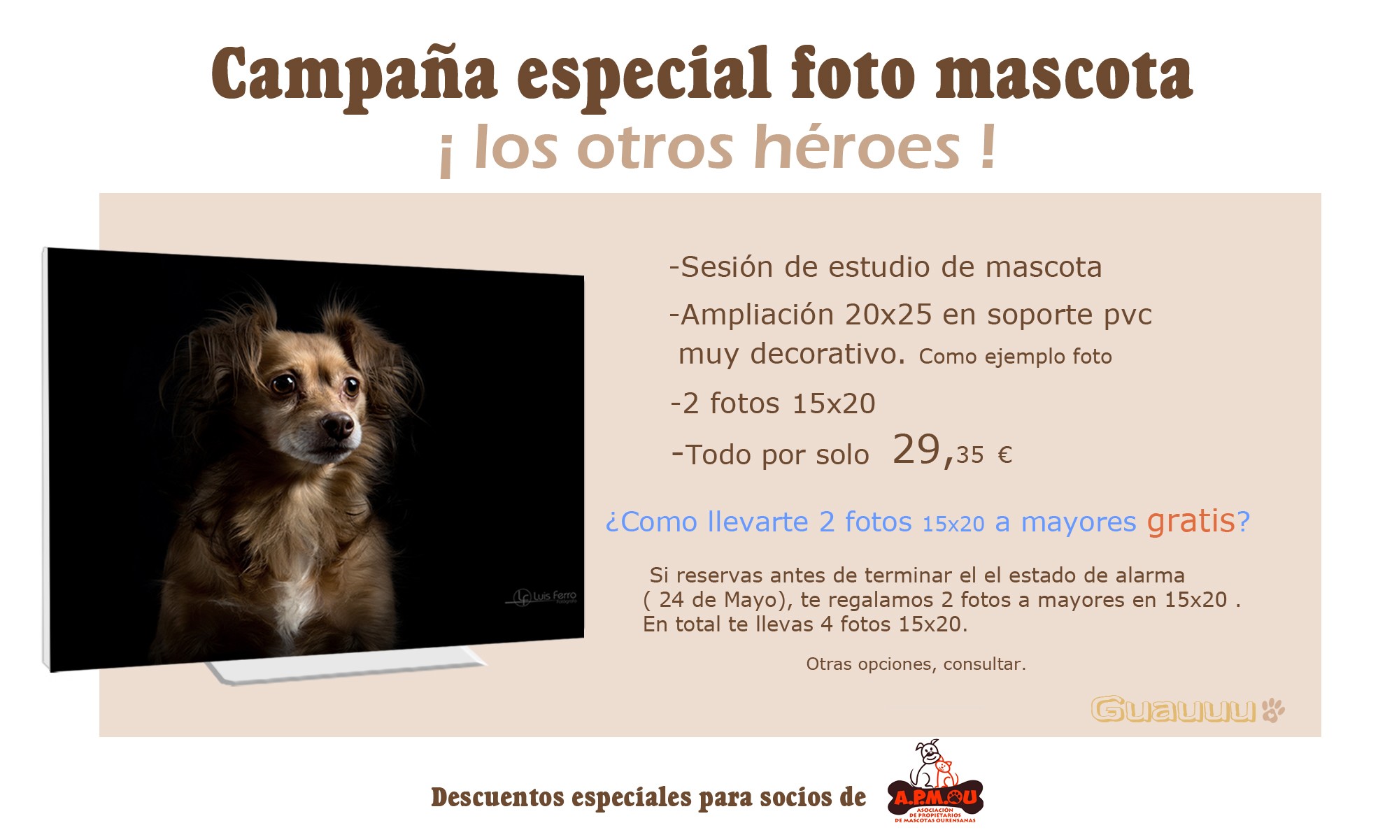 1 1 Campaña especial mascotas 29,35€